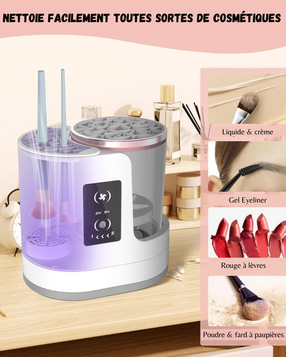 Nettoyeur à pinceau de maquillage